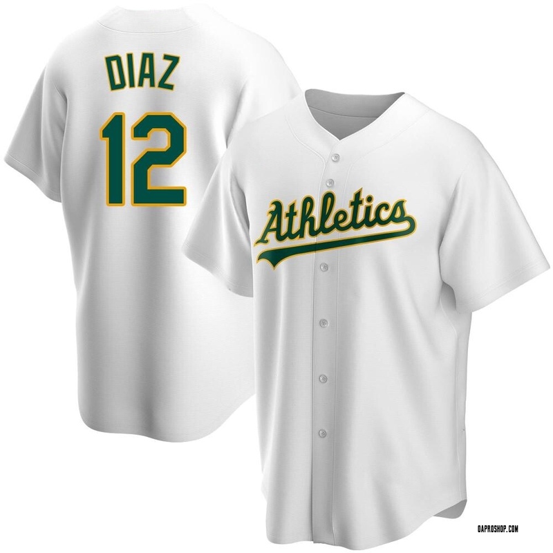 Aledmys Diaz Youth Oakland Athletics Road Jersey - Gray Replica