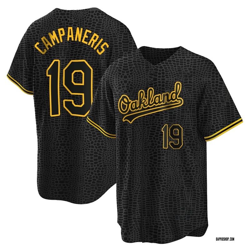 Bert Campaneris Men's Oakland Athletics Home Jersey - White Authentic