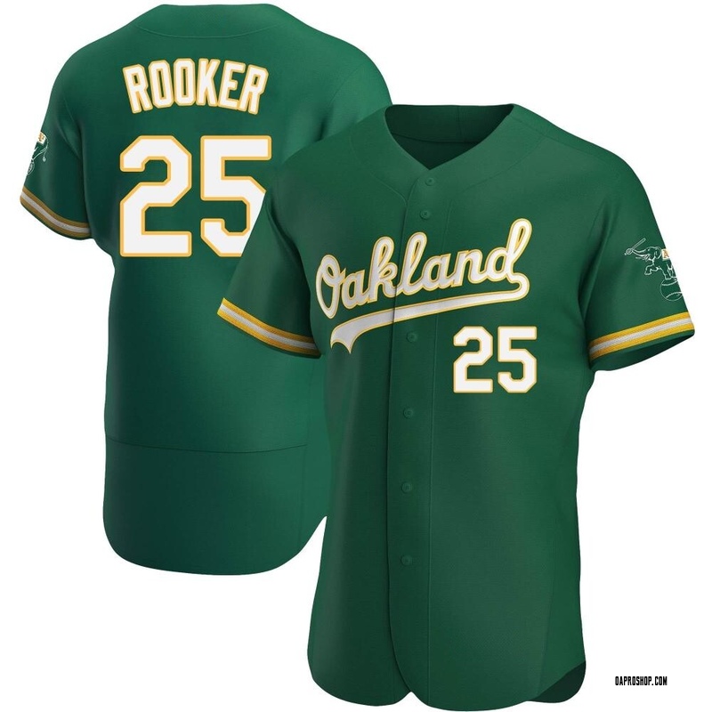 Brent Rooker Men's Oakland Athletics Road Jersey - Gray Authentic