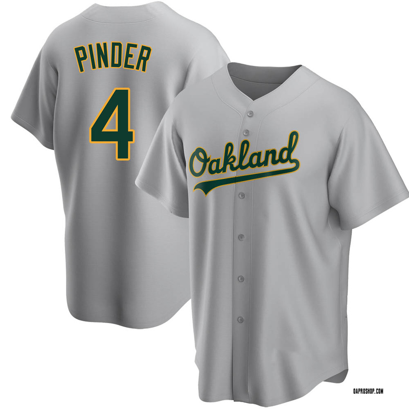 Chad Pinder Youth Oakland Athletics Alternate Jersey - Black