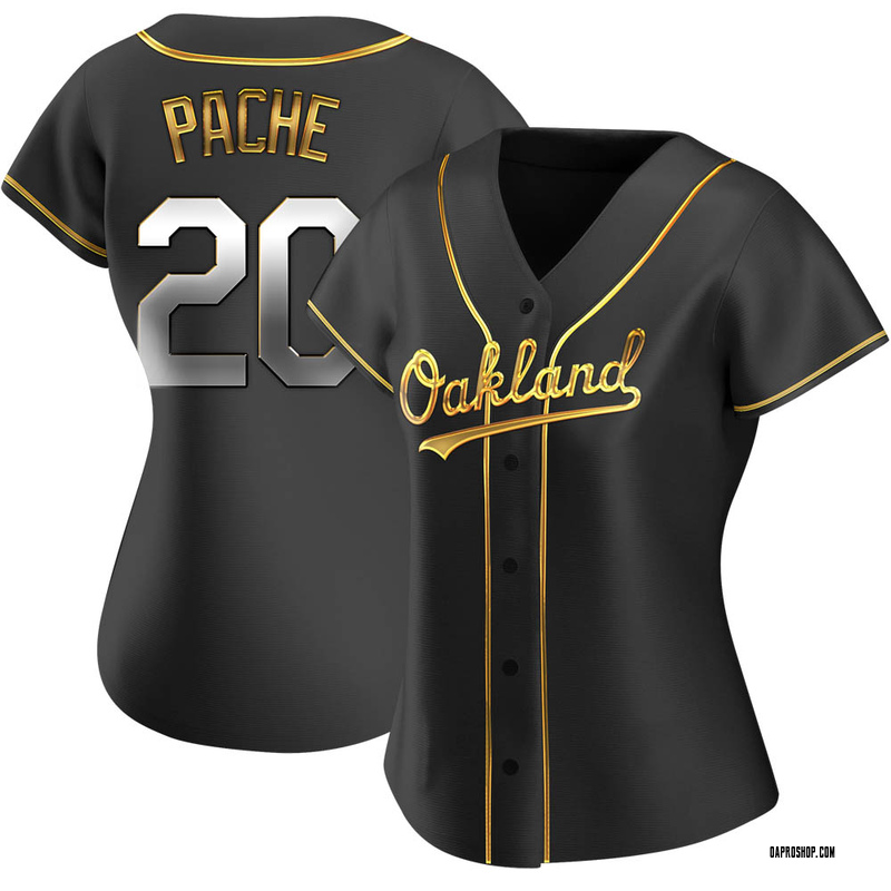 Replica Cristian Pache Men's Oakland Athletics Gray Road Jersey