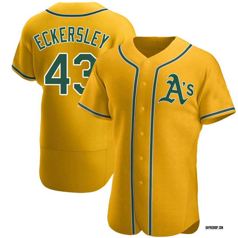 Dennis Eckersley Jersey - Oakland Athletics Alternate Throwback Baseball  Jersey