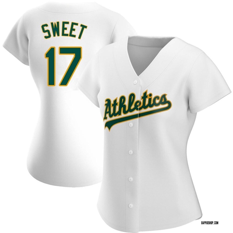 Devin Sweet Youth Oakland Athletics Home Jersey - White Replica