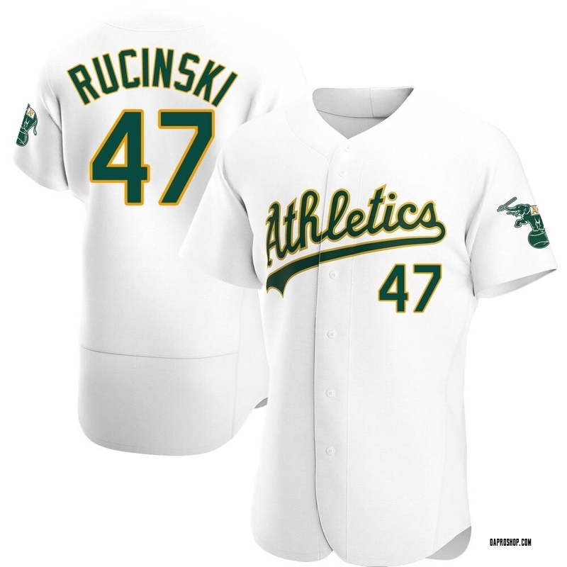 Drew Rucinski Youth Oakland Athletics Alternate Jersey - Gold Replica