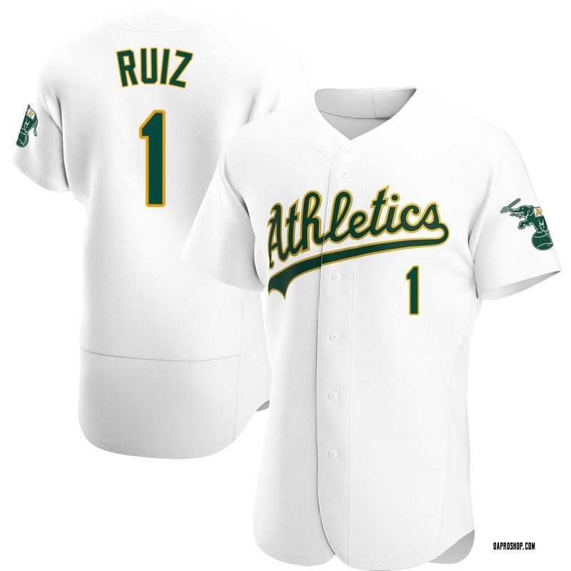 Esteury Ruiz Oakland Athletics Women's Black Roster Name & Number T-Shirt 