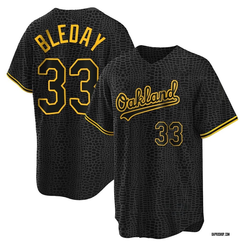 JJ Bleday Men's Oakland Athletics Alternate Jersey - Gold Replica