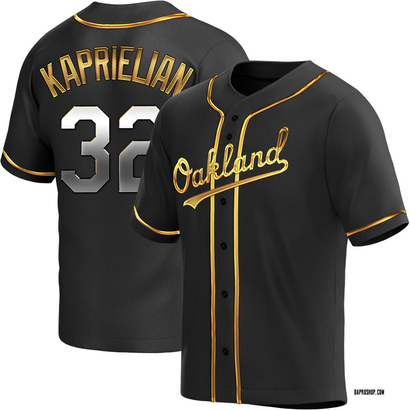 James Kaprielian Men's Oakland Athletics Alternate Jersey - Gold