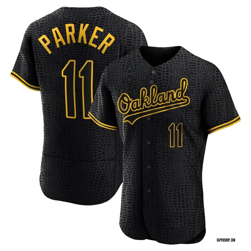 Jarrod Parker Oakland Athletics Youth Navy Name and Number Banner Wave T- Shirt 