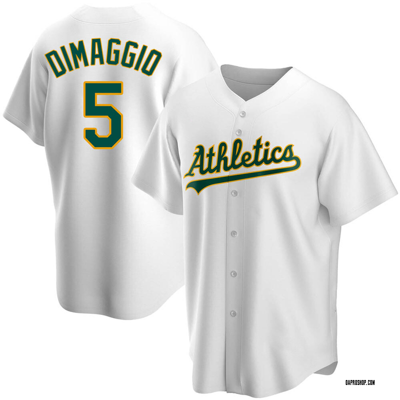 Joe Dimaggio Men's Oakland Athletics Home Jersey - White Replica