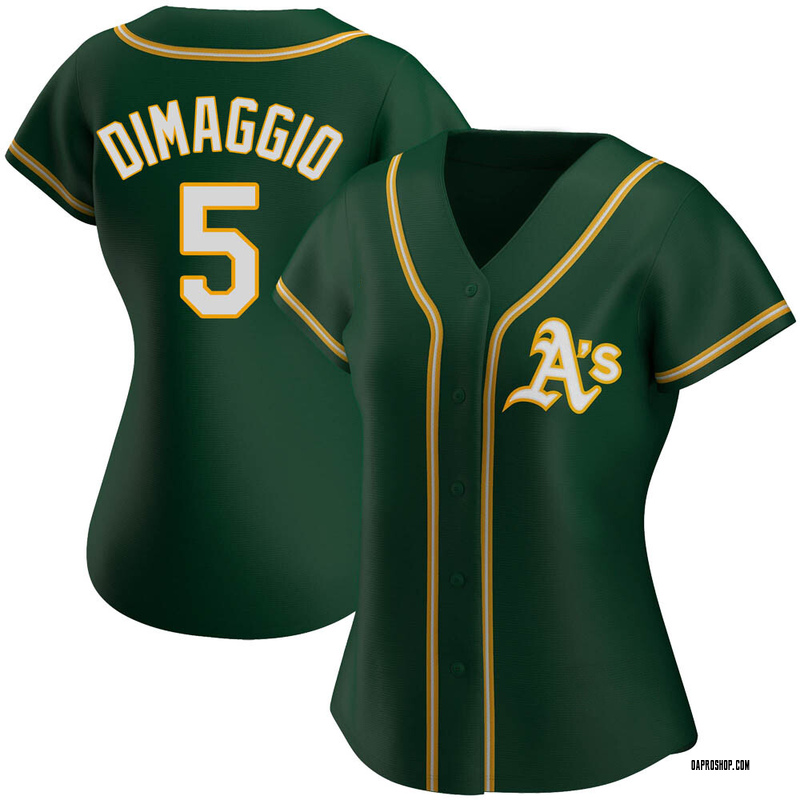 Joe Dimaggio Men's Oakland Athletics Alternate Jersey - Gold Authentic