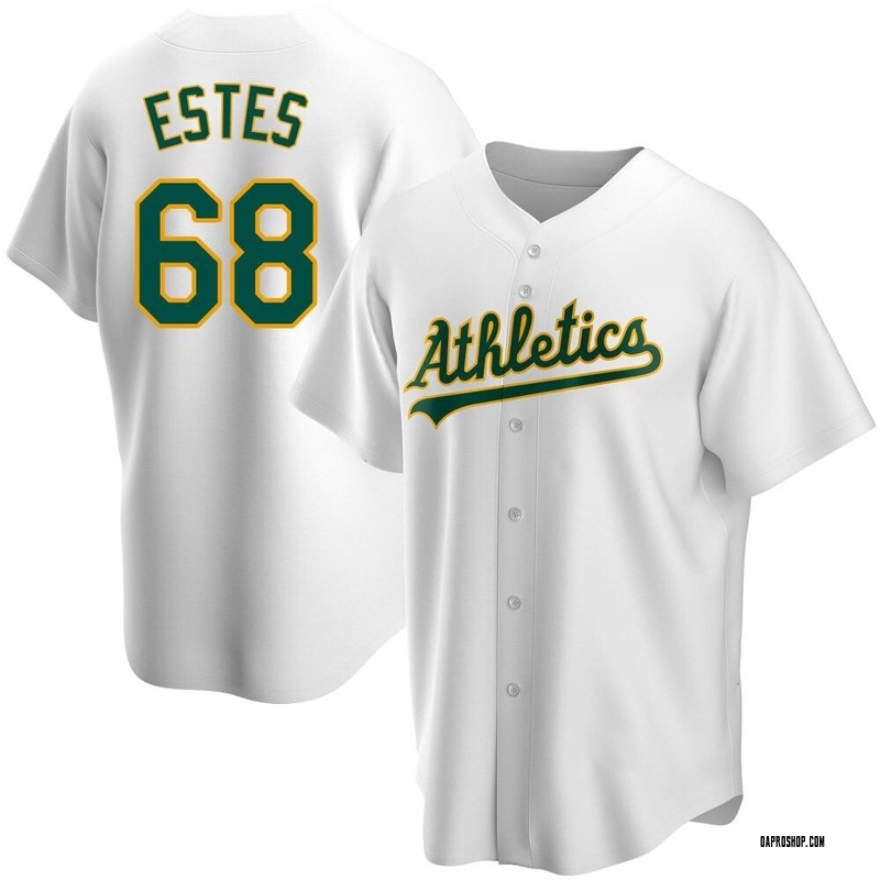 Youth Oakland Athletics Joey Estes Black Snake Skin City Jersey