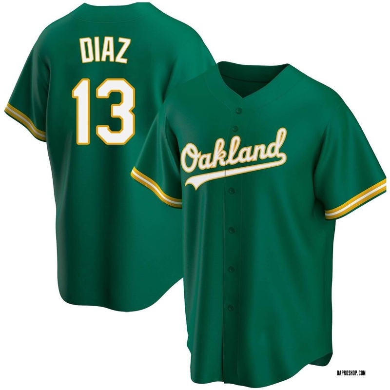 Youth Oakland Athletics Aledmys Diaz Black Pitch Fashion Jersey - Replica