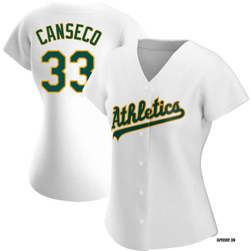 Jose Canseco Men's Oakland Athletics Home Jersey - White Replica