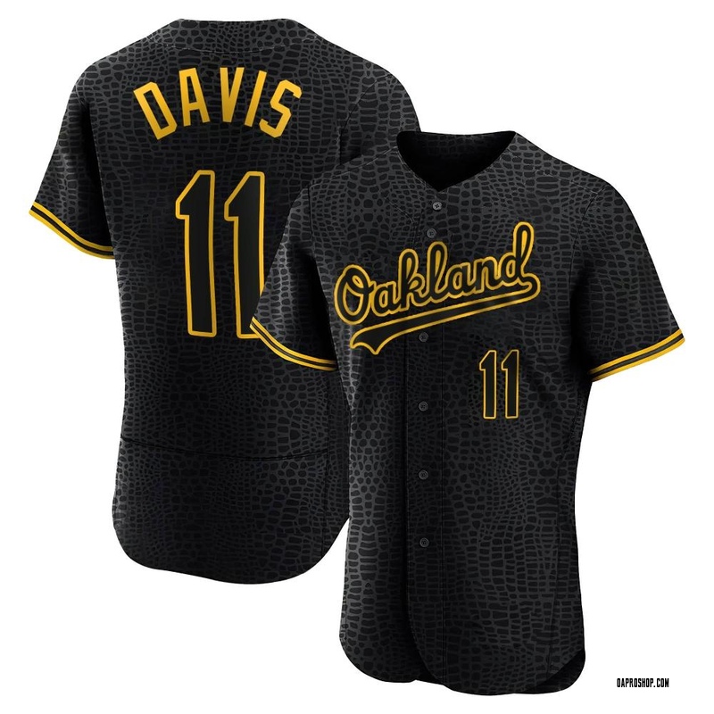 2019 Oakland A's Athletics Khris Davis #2 Game Used White Jersey