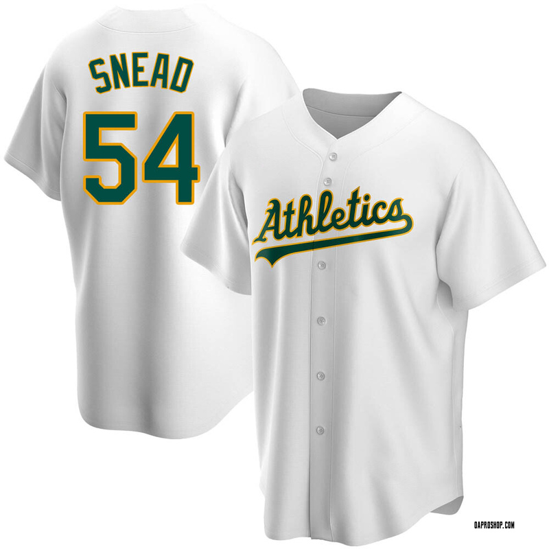 Kirby Snead Men's Nike Kelly Green Oakland Athletics Alternate Authentic Custom Jersey