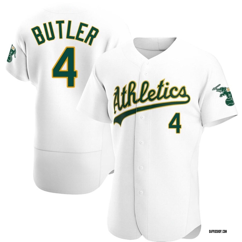 Lawrence Butler Men's Oakland Athletics Home Jersey - White Authentic