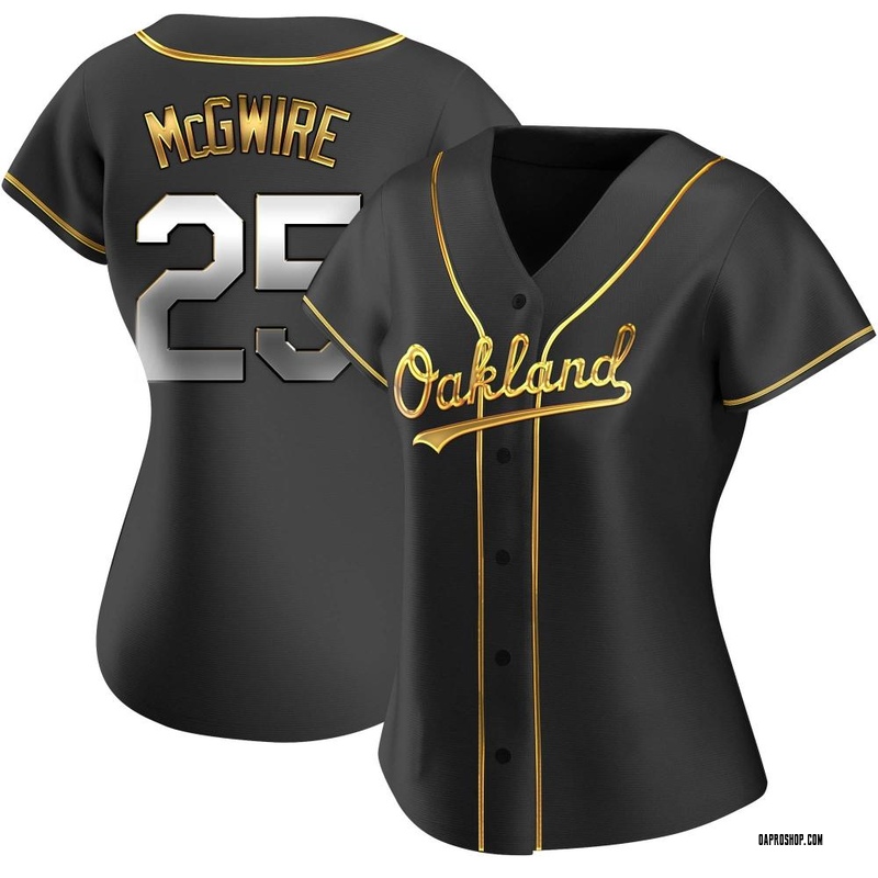 Men's Oakland Athletics Mark McGwire Gray Road Jersey - Replica