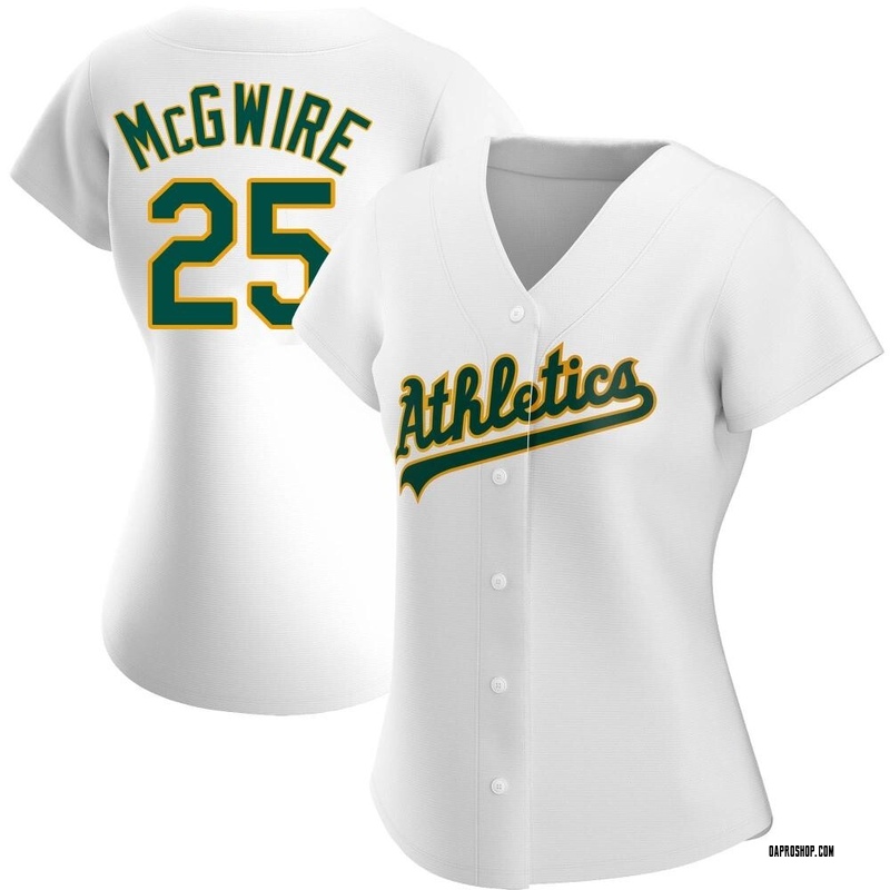 Men's Oakland Athletics Mark McGwire Gray Road Jersey - Replica