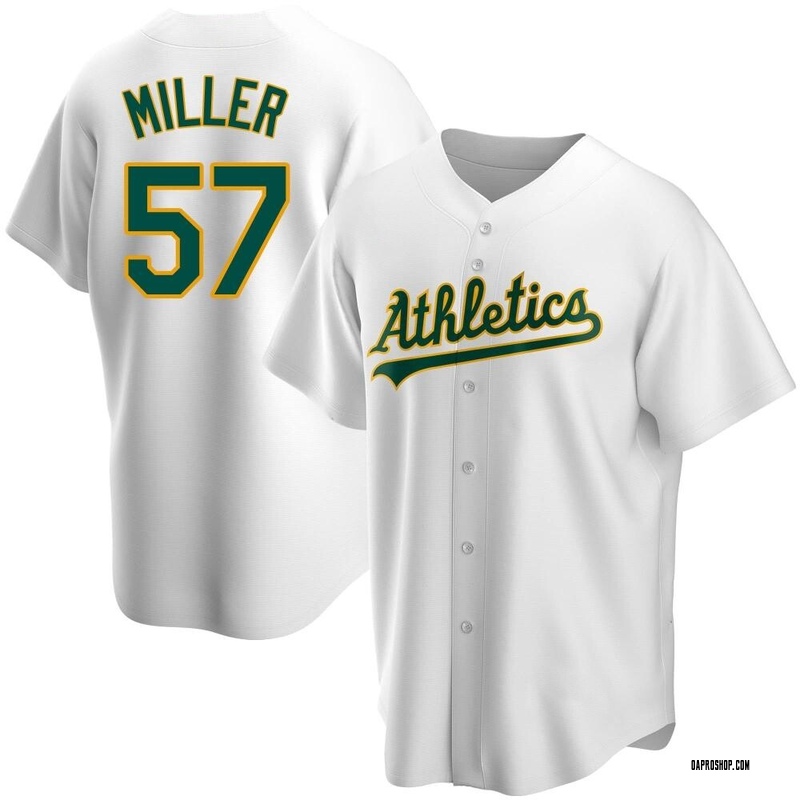 Authentic Mason Miller Men's Oakland Athletics Green Alternate Jersey