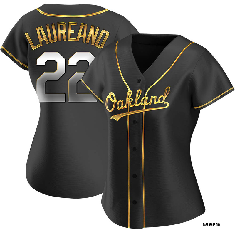 Oakland Athletics Ramon Laureano Gold Alternate Replica Jersey