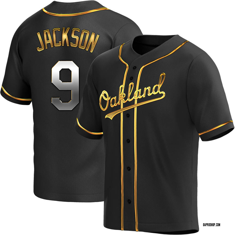 Reggie Jackson Men's Oakland Athletics Alternate Jersey - Gold Replica