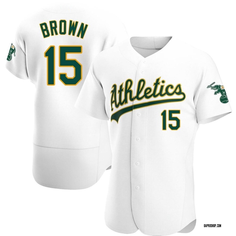 Seth Brown Oakland Athletics Men's Brown Backer T-Shirt - Ash