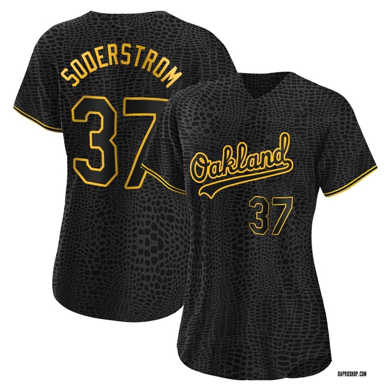 Men's Nike Gold Oakland Athletics Alternate Replica Team Jersey 